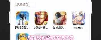 熊猫映射如何添加游戏-熊猫映射添加游戏的方法