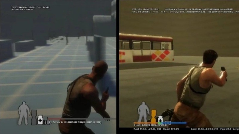 《马克思佩恩3》早期版本曝光 UI设计曾多次调整！