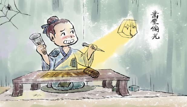 以下哪个成语常用来形容学习勤奋刻苦