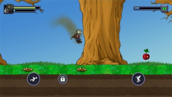 僵尸不能死血量进度显示