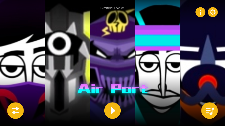 节奏盒子airport模组开始界面