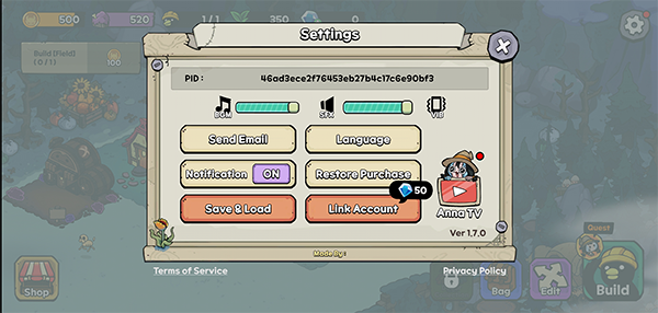 安娜的怪物农场语言选择界面