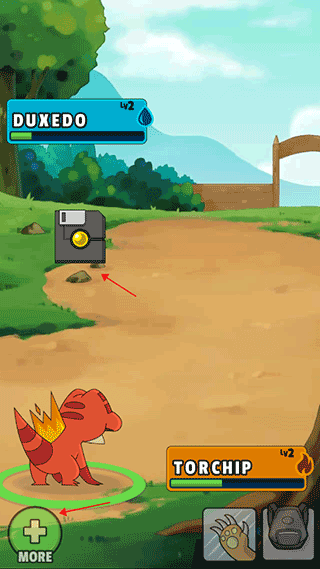 口袋妖怪世界精灵捕捉界面