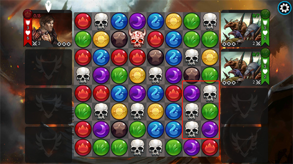 宝石消除玩法展示