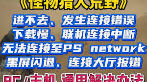 怪物猎人荒野无法连接至PSN网络怎么办-解决怪物猎人荒野连接PSnetwork问题方法