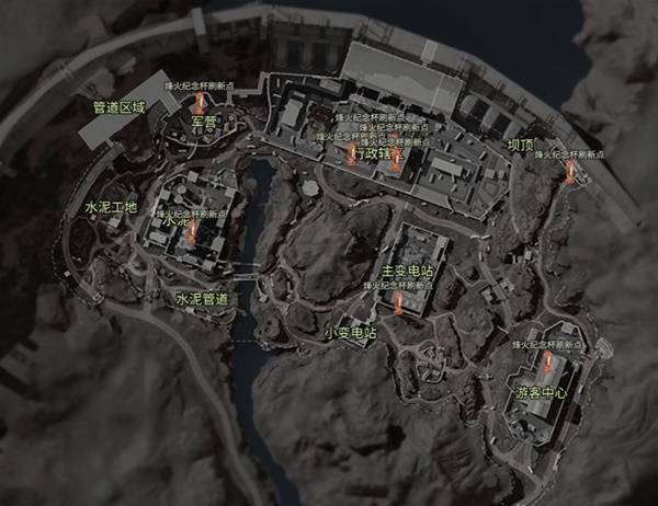 三角洲行动巴克什烽火纪念杯刷新地点一览