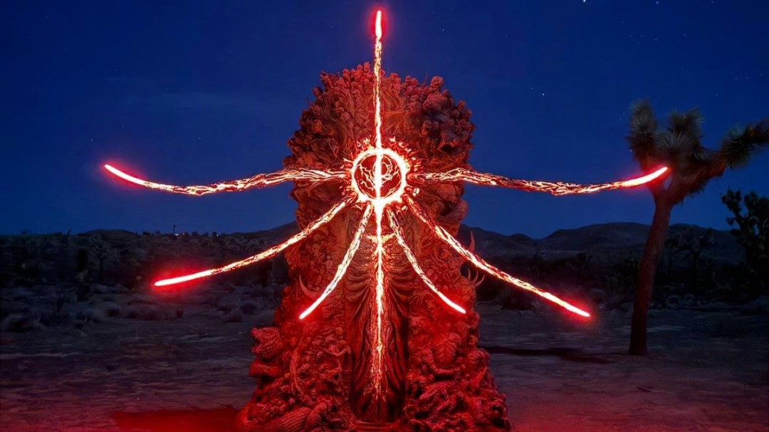 TGA沙漠雕像成谜 《暗黑》《战神》猜想均被官方否认