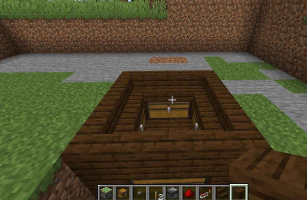 我的世界机关多层结构搭建图