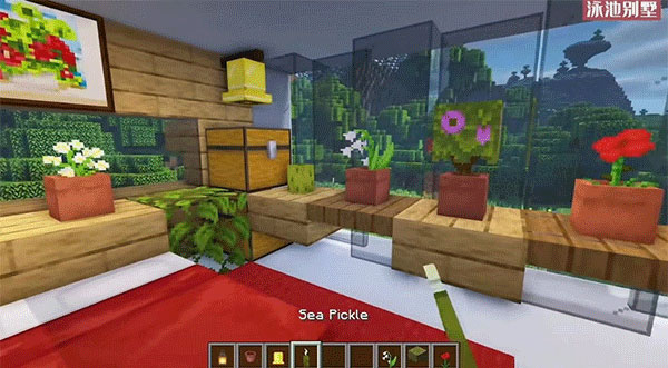 我的世界别墅室内装修参考