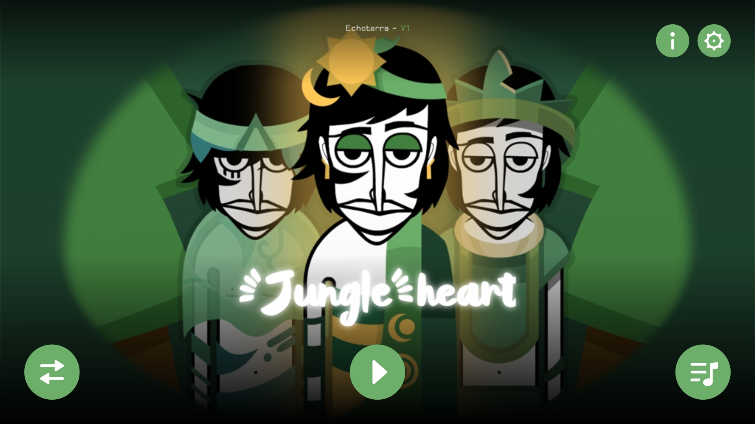 节奏盒子Jungleheart模组开始界面