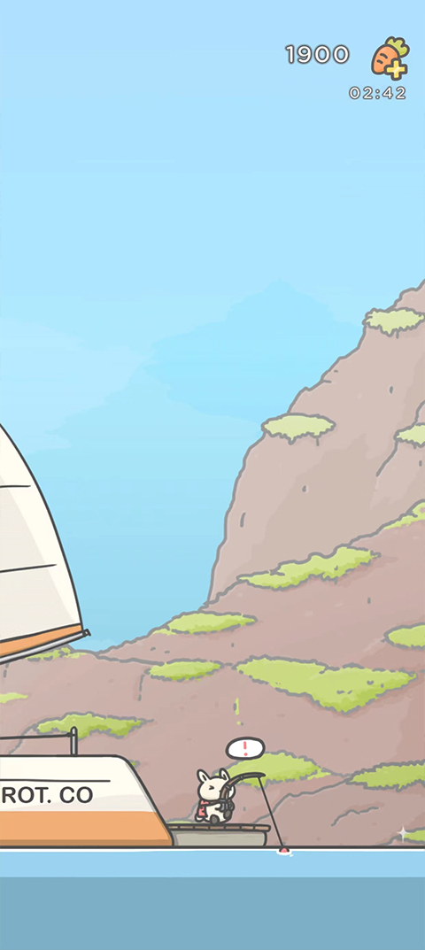 月兔冒险2钓鱼界面