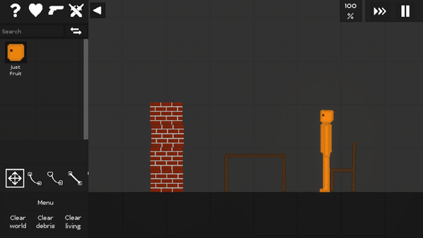 只是游乐场建筑创建界面