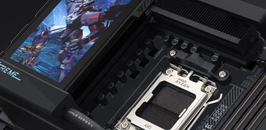 技嘉新款主板首发9999元：搭载5寸LCD屏 可自定义内容