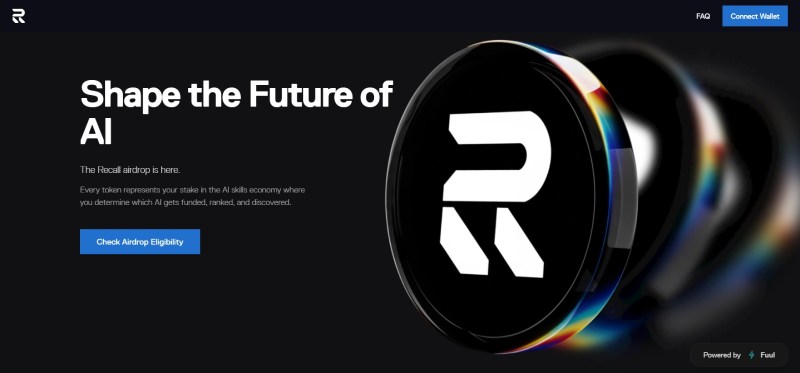 Recall(RECALL)空投领取