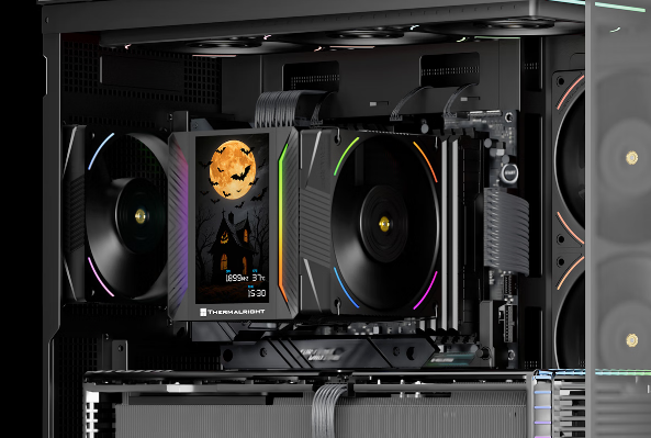 利民新款风冷散热器首发439元:5寸磁吸大屏 支持个性化动画