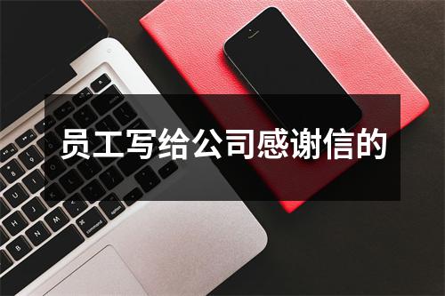 员工写给公司感谢信的（推荐10篇）