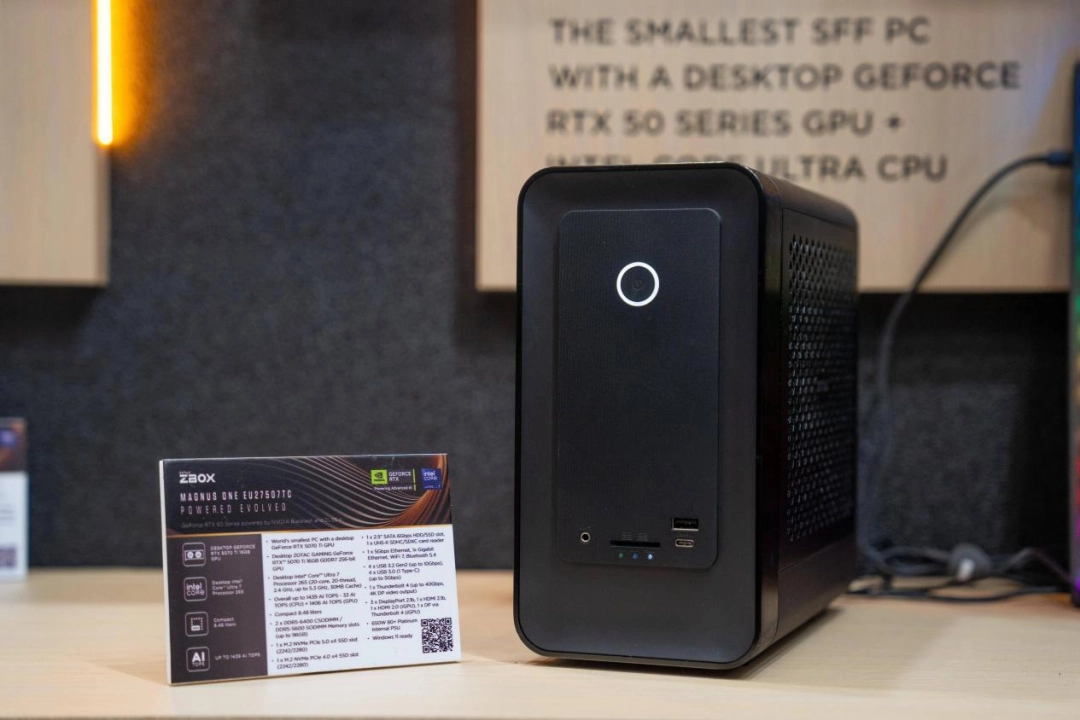 软硬协同，加速落地：索泰ZBOX新品EU27507TC正式开售！