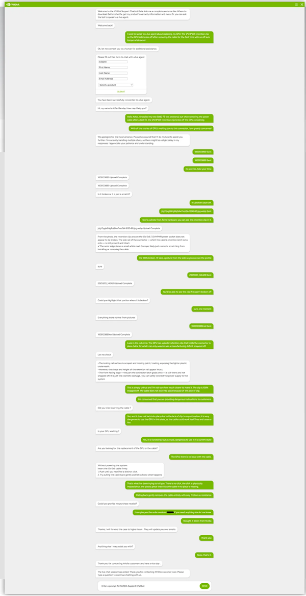NVIDIA售后双标:1万美元显卡坏了免费换 1千美元的不管