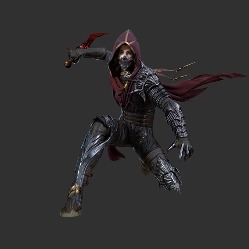 新神魔大陆刺客职业展示