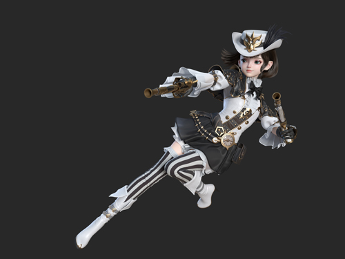 新神魔大陆火枪手职业展示