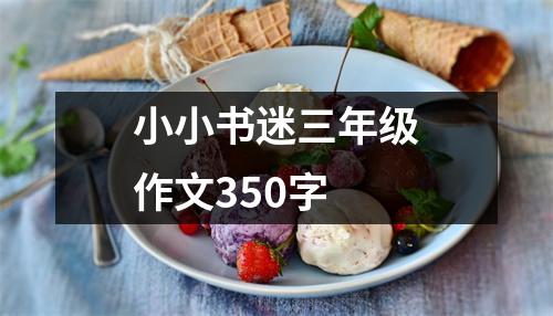 小小书迷三年级作文350字
