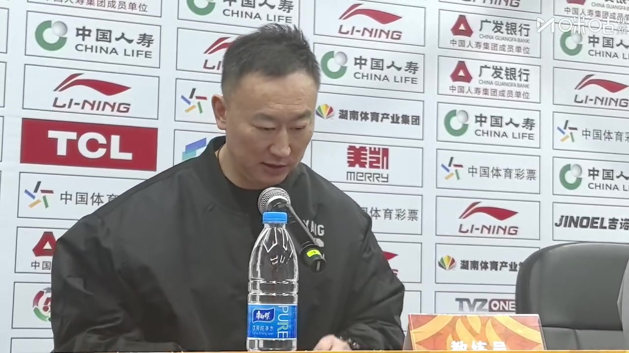 刘维伟总结失利：一个是韦瑟斯庞 第二个就是我 最后就不该让他上