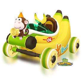 汤姆猫飞车香蕉车赛车