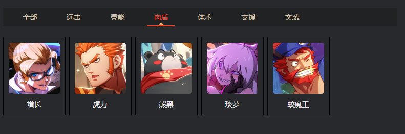 非人学园肉盾英雄图鉴