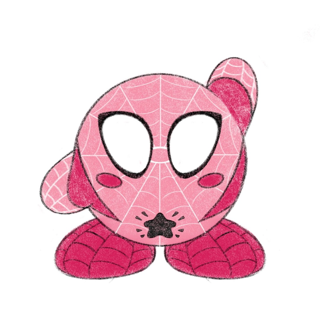 星之卡比吞下蜘蛛侠会怎样？全网粉丝的脑洞太有才！