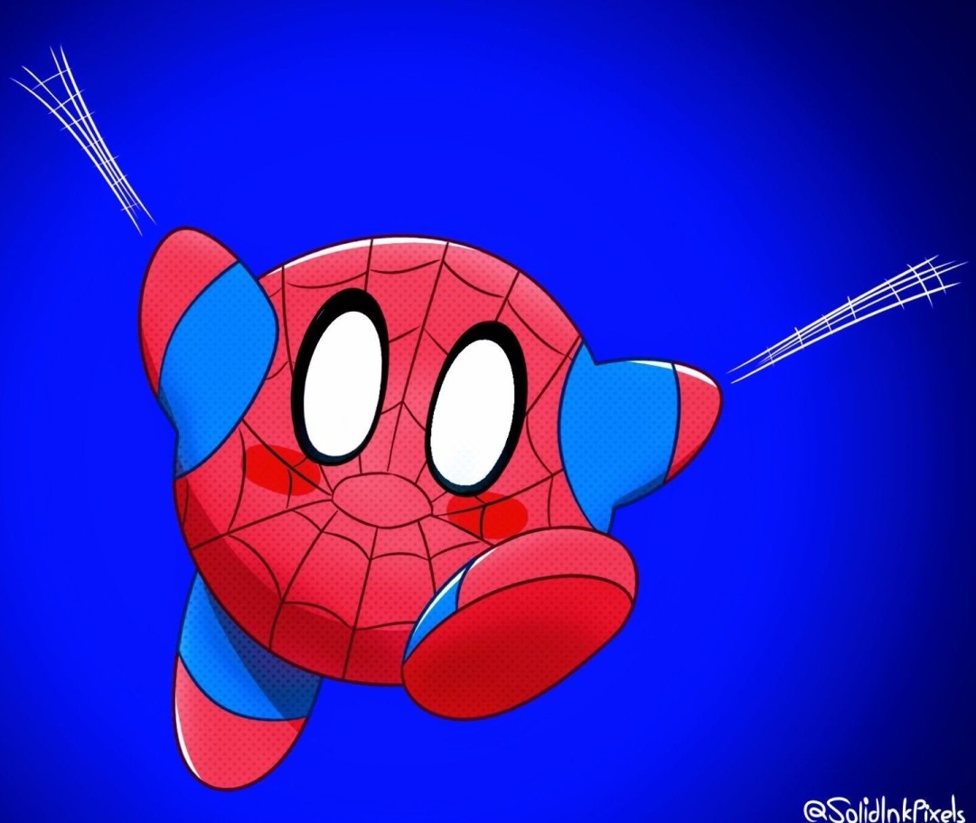 星之卡比吞下蜘蛛侠会怎样？全网粉丝的脑洞太有才！