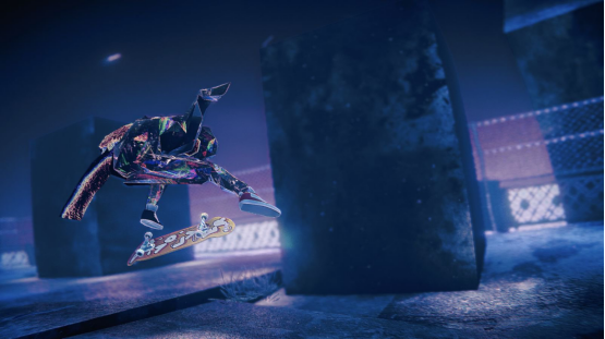 《滑板故事》今日正式发售，抓起你的滑板，踏上吞食月亮的地狱滑行！