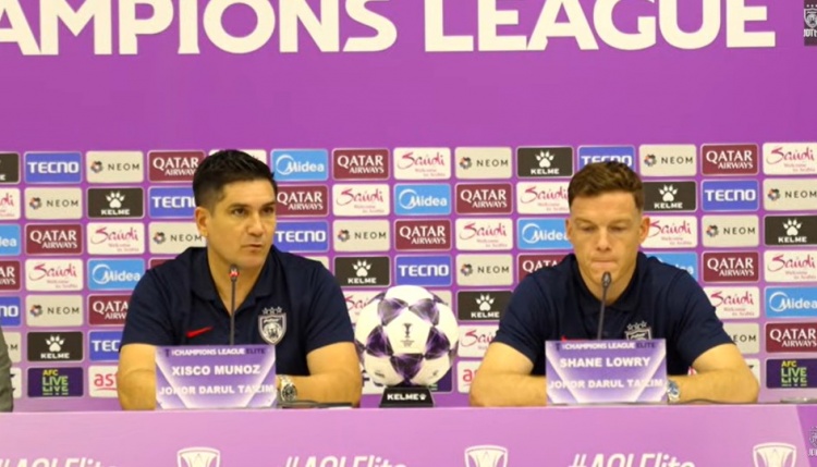 柔佛主帅：海港的优点是压迫性和强度，我对比赛充满信心