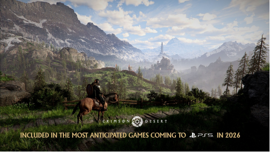 《红色沙漠》获评“2026年即将登陆PlayStation 5的精彩游戏”