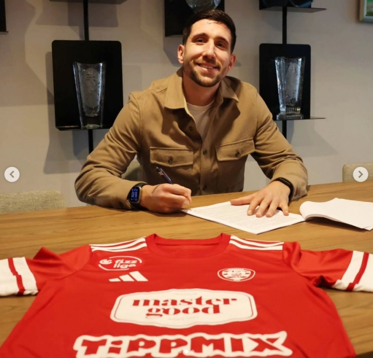 官方：海牛外援尼古拉·拉德马诺瓦自由身加盟匈牙利联赛球队