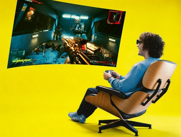 《赛博朋克2077》联名虚拟显示器眼镜公布 酷炫实用便携