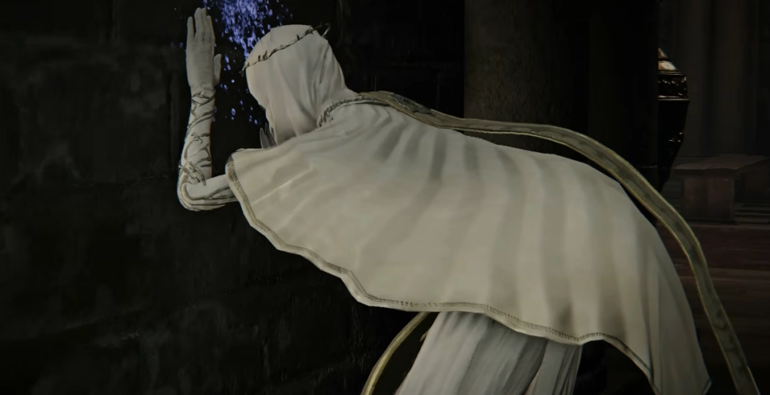 翘臀修女爱舔墙！《艾尔登法环：黑夜君临》修女全皮肤舔墙合集