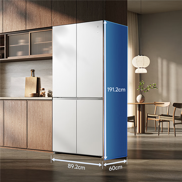 小米发布米家冰箱Pro微冰鲜十字560L:鲜肉零下不冻结 保鲜10天