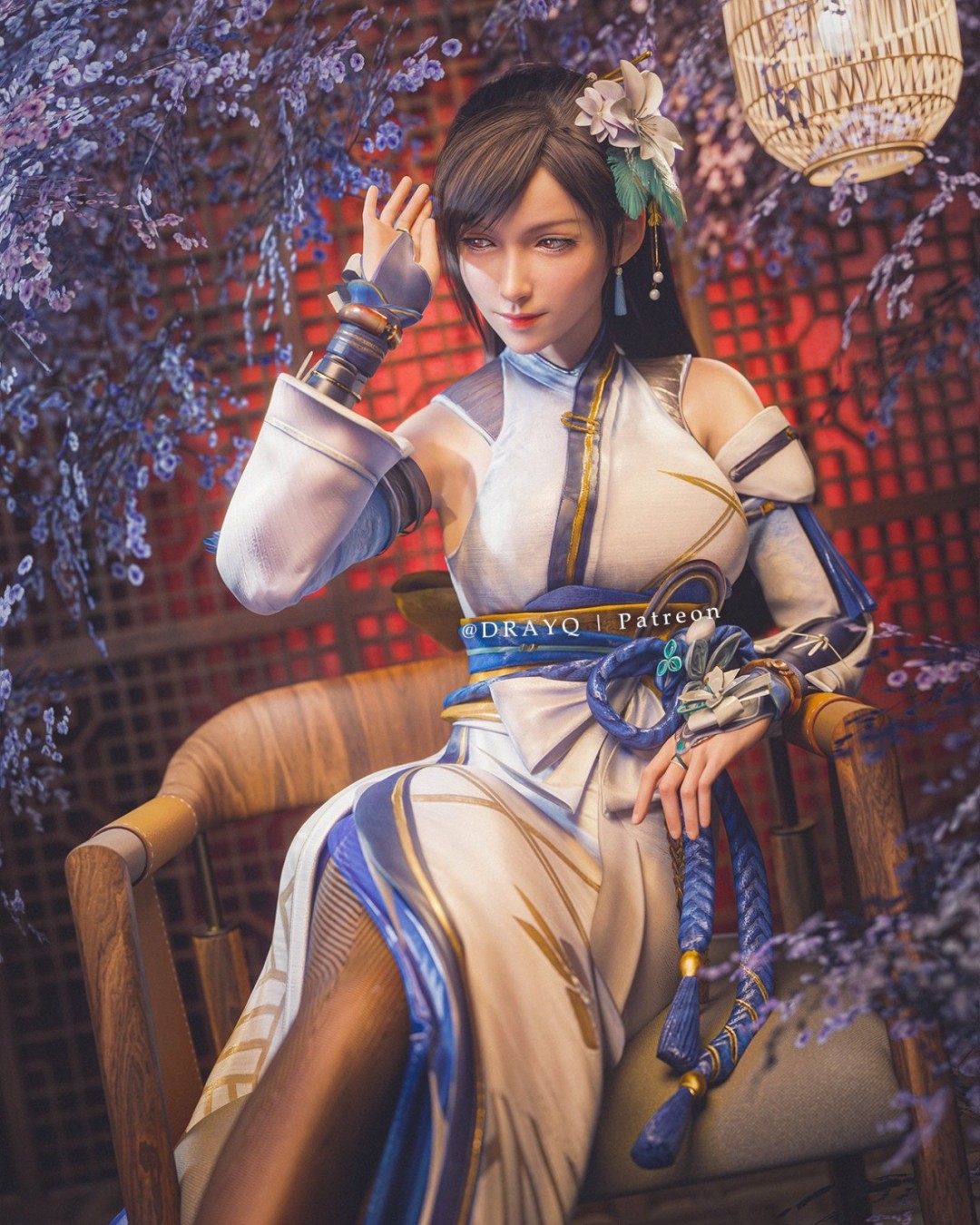 3D大神分享《最终幻想7：重制版》尤菲新图 小麋鹿超可爱