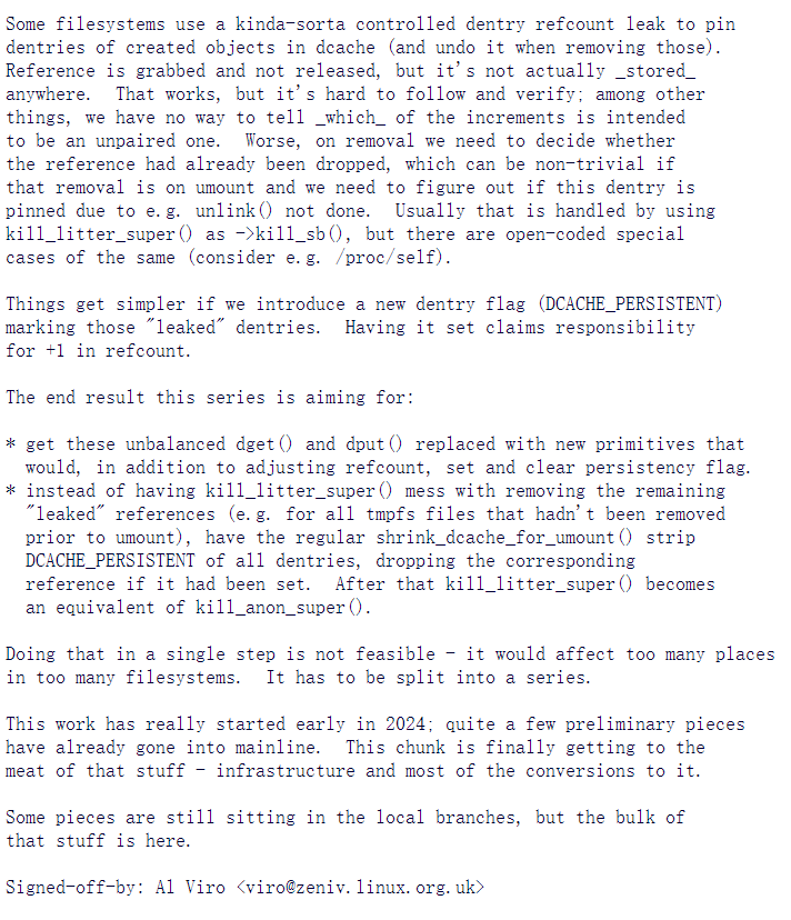 Linux 内核将移除 d_genocide 函数，因为不够“包容”