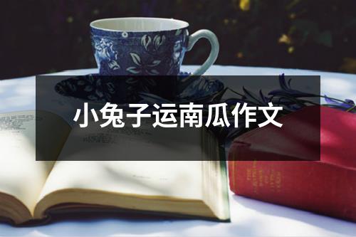 小兔子运南瓜作文（精选28篇）