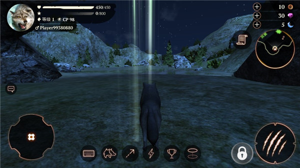 狼族技能系统展示