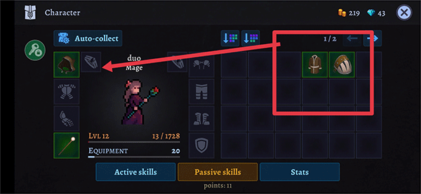 黑暗崛起装备系统