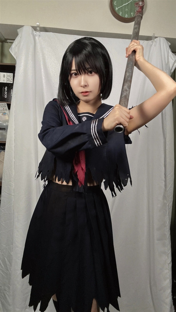 日本美女Cos《生化危机》艾达王美图:还原度极高