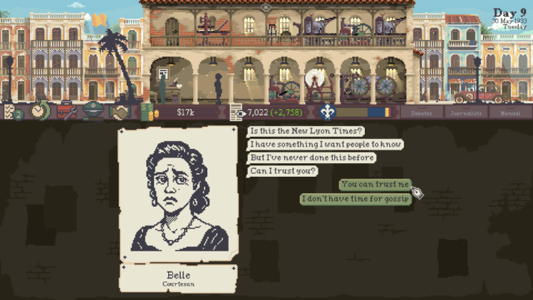 叙事模拟新作《请修改头条》中文商店页上线：经营报社，操控舆论