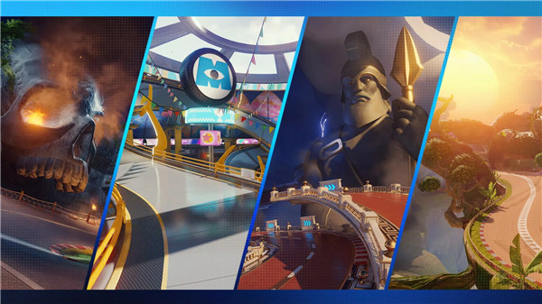 迪士尼无限飞车游戏模式选择界面