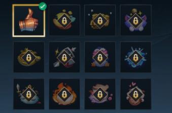 英雄联盟手游商店表情购买界面