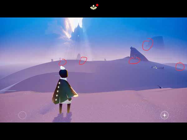 光遇晨岛大殿物品分布图