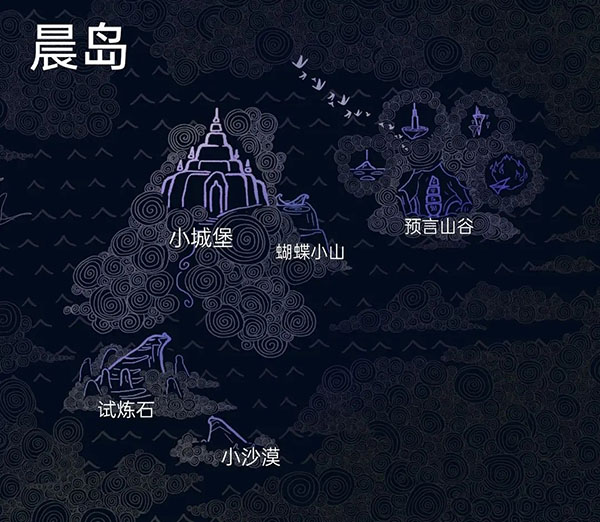 光遇晨岛全地图