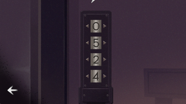 未晓星程密码箱解谜界面