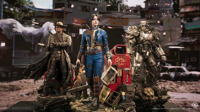 《辐射》美剧人气女主露西最新雕像 精致传神宛如真人